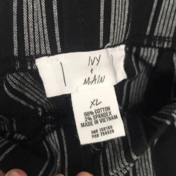 stripped patterned pants - Picture 3 of 3